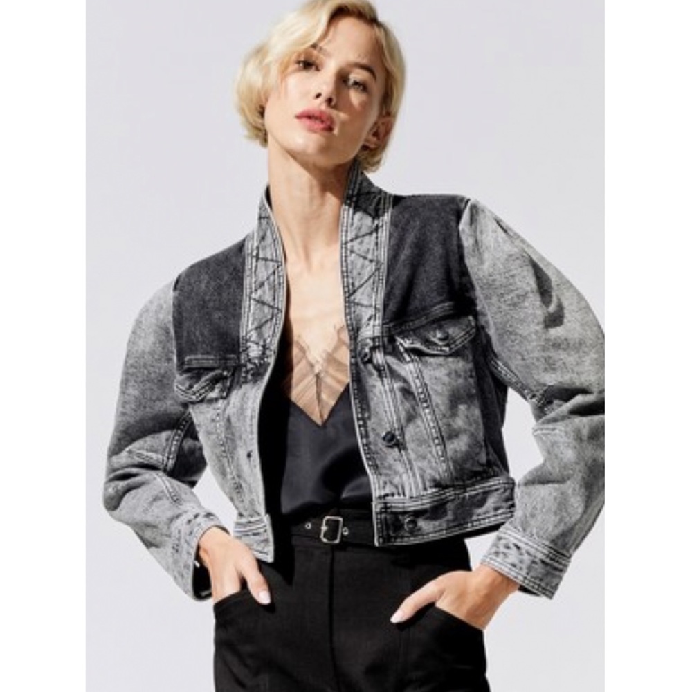 IRO Kocela Paneled Denim Jacket